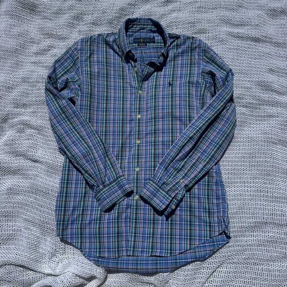 Ralph Lauren Multicolor Plaid Button Down Shirt